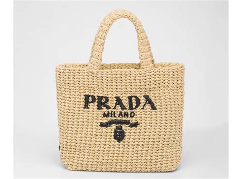 borsa di paglia mare prada|borse prada donna 2023.